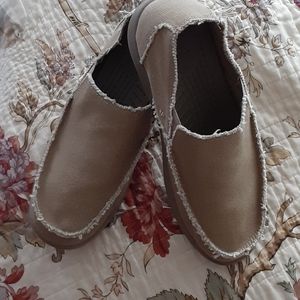 men's canvas crocs